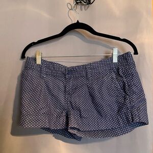 American Rag: Juniors, Girl’s Blue and White Polka Dot  Shorts